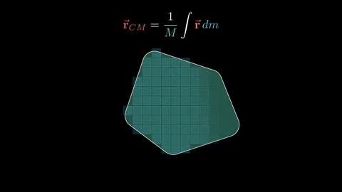 Defining the center of mass 스톡 동영상 335190515