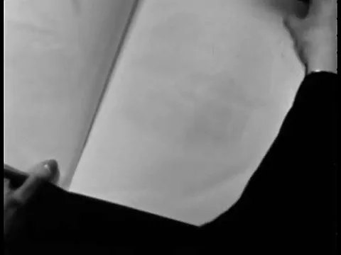 The definition for art is found in a dictionary, in 1936. Vídeo Stock 75071956