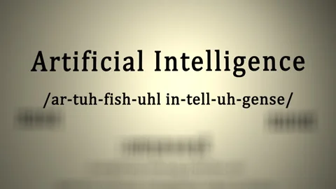 Definition: Artificial Intelligence Stock-Footage 300900463