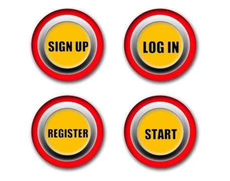 Definition button. Stock Illustration