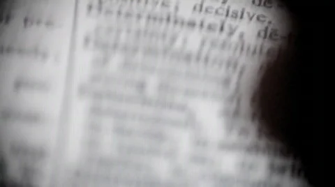 Definition of Determination Stock Footage 606931