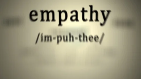 Definition: Empathy Stock Footage
