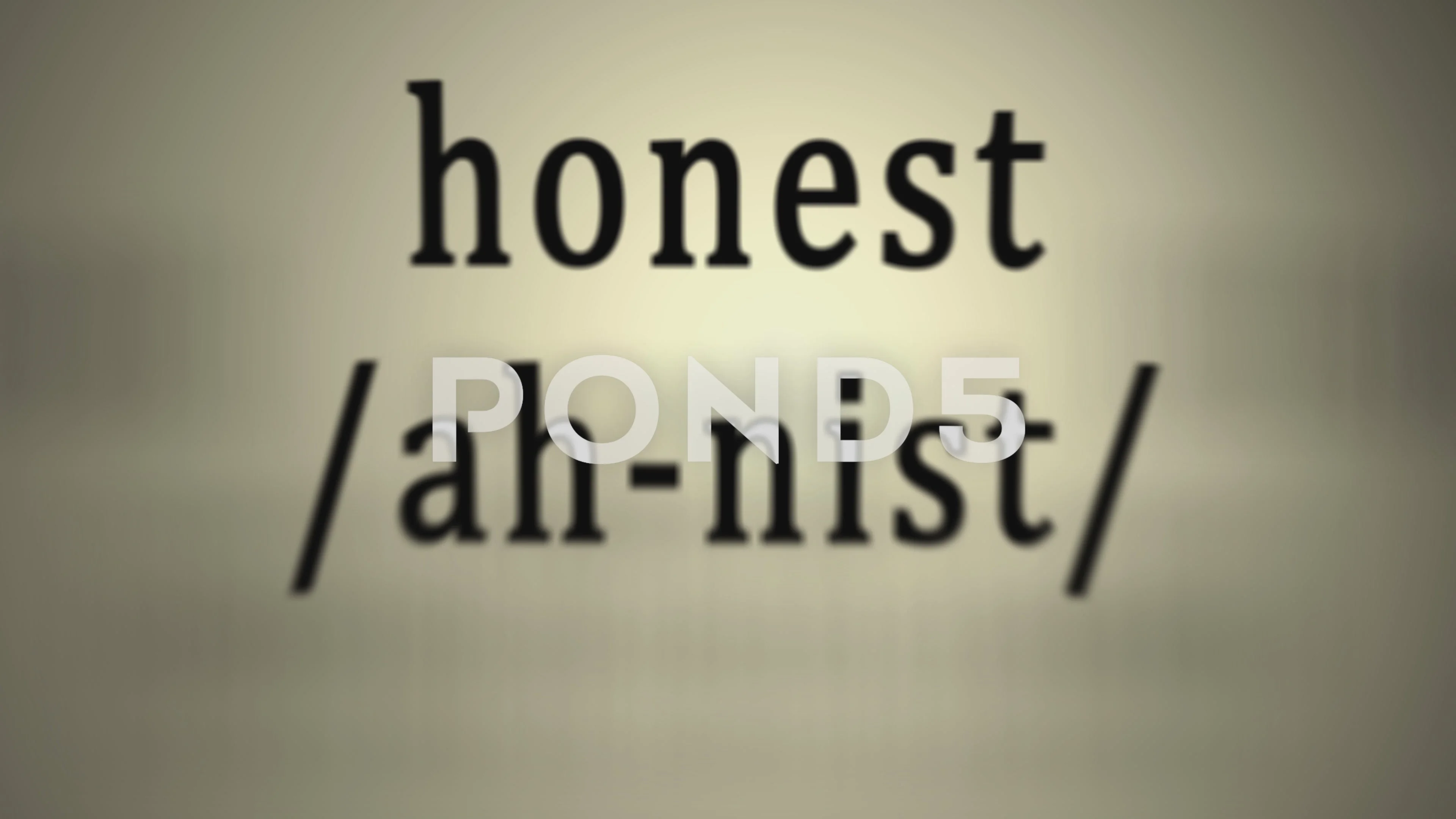honest definition