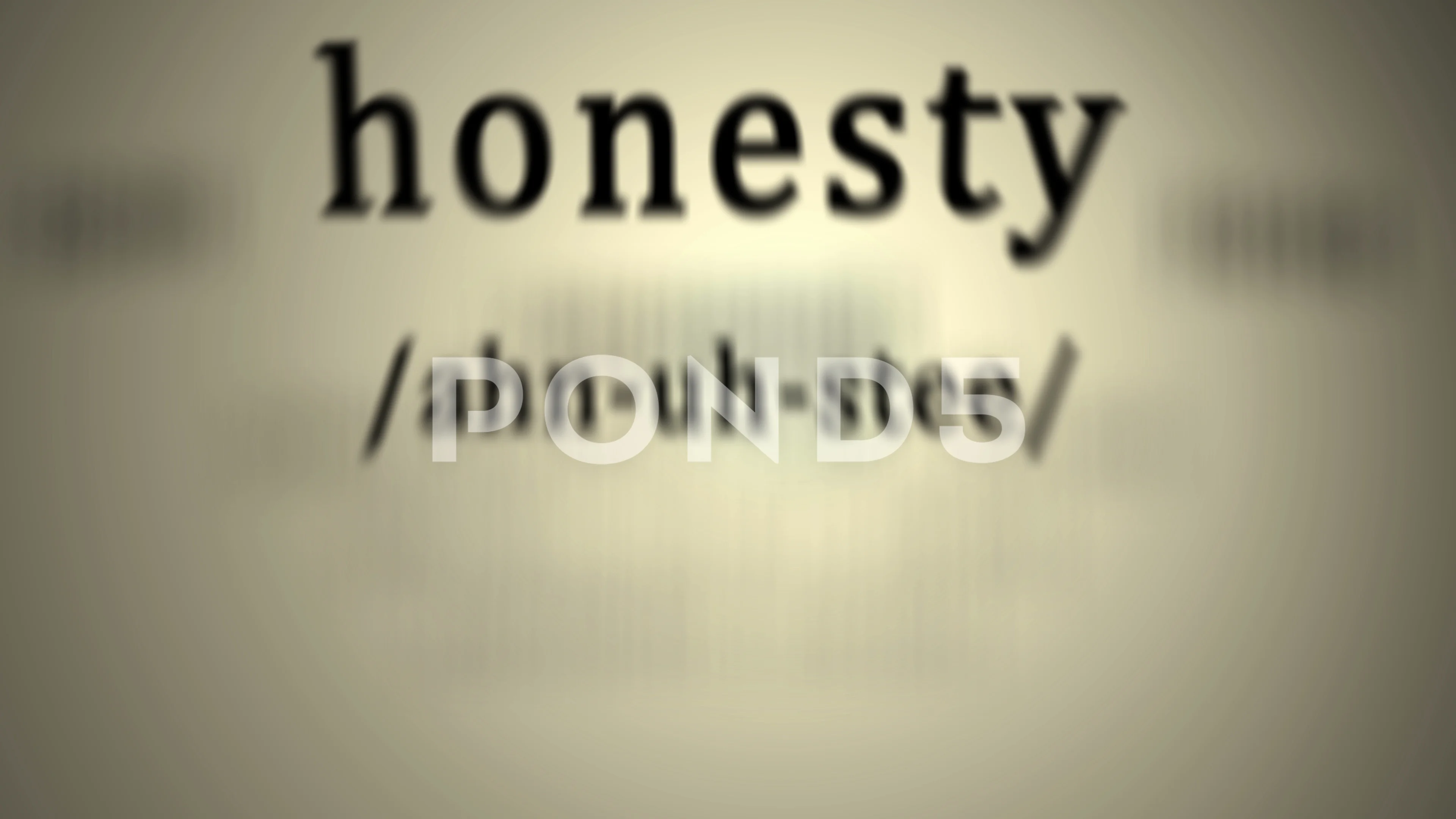 honesty definition