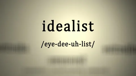 Definition: Idealist 스톡 동영상 161646039