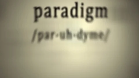 Definition: Paradigm Stock Footage 80288479