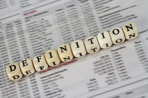 Definition Stock Photos