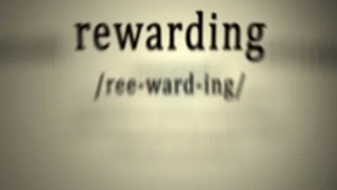 Definition: Rewarding Stock Footage 87360056