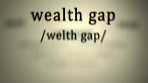 Definition: Wealth Gap 動画素材 95023195