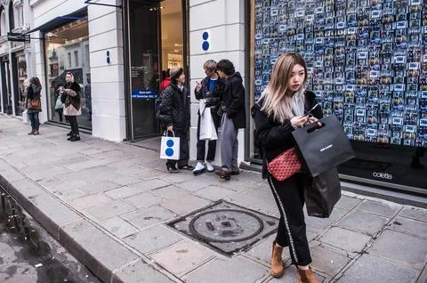 Definitive closure of Colette concept store in Paris, France - 19 Dec 2017 Foto stock