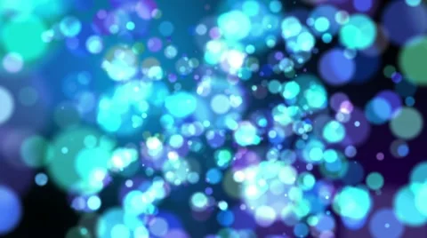 Defocus Abstract Background - Cold Colors Stock Footage 8679745