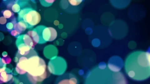 Defocus Abstract Background - Cold Colors Muted Stock Footage 8680279