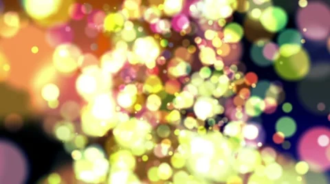 Defocus Abstract Background - Full Colors - Long Shot Video stock 8680368