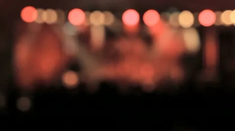 Defocus abstract lights at a concert Stock Footage 10586831