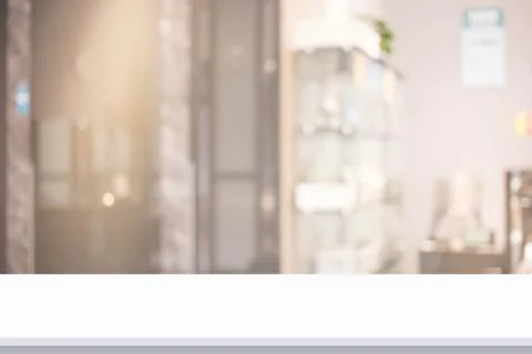 Defocus background of bedroom interior Stock Photos