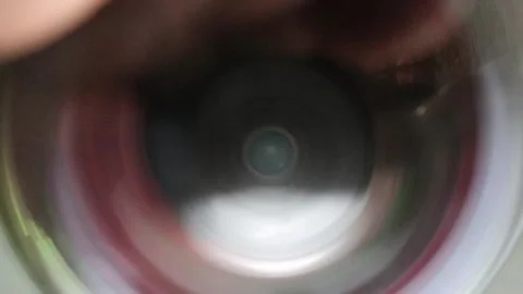 Defocus bokeh blur high speed rotation abstract Stock Footage 295008897