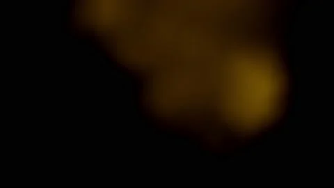 Defocus circles of bokeh lights moving and blinking in night darkness. Stock Footage 162994683