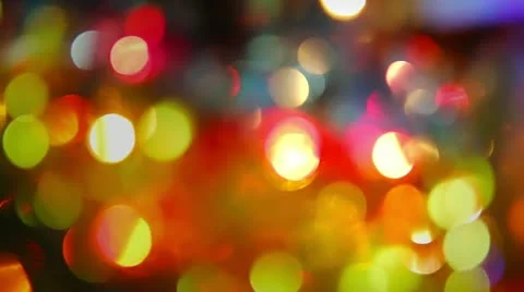 Defocus color lights Stock Footage 12667144