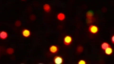 Defocus lights rotating HD Stock Footage 447727