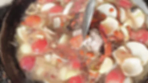 Defocus soup Video stock 342315728