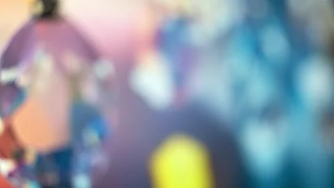 Defocused abstract background. Crystalclear droplets, suspended midair like Stock Footage 249929325