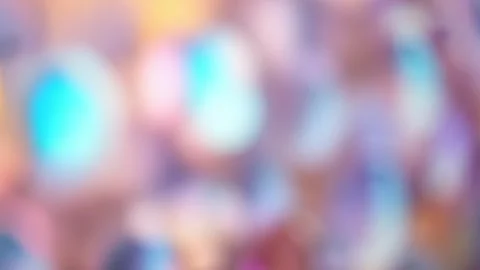 Defocused abstract background. Delicate beads of light le as they descend Stock Footage 249929253