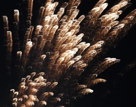 Defocused abstract background of fireworks 스톡 사진
