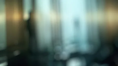 Defocused abstract background. Infinite Mirrors Layers upon layers of seemingly Stock Footage 249930006