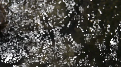 Defocused abstract background of lights, type Bokeh, Christmas, festive ... Stock Footage 34864249