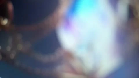 Defocused abstract background. Prisms whisper of the universe Silent whispers of Stock Footage 249929273