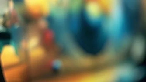 Defocused abstract background. Through the lens of abstraction, an ethereal aura Stock Footage 249929394