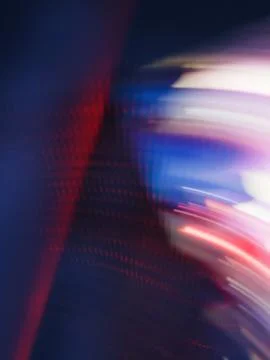 Defocused abstract blurred technology space background. Empty defocused backg Stock Photos