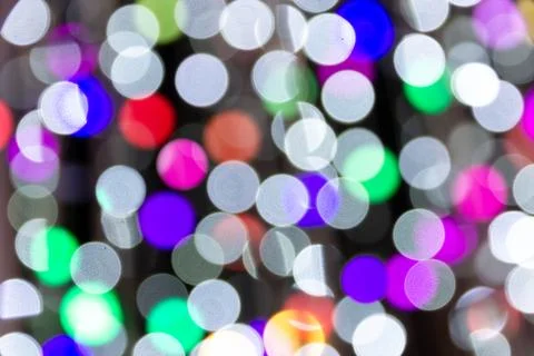 Defocused Abstract light bokeh of light on tree , Abstract background 스톡 사진