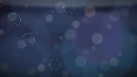 Defocused Abstract Particles Looping Background 库存影片 344246151