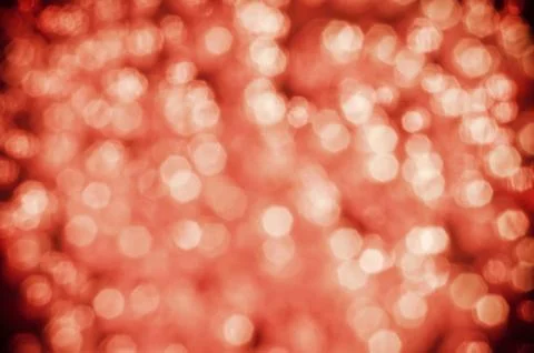 Defocused abstract red bokeh Stock-Illustration
