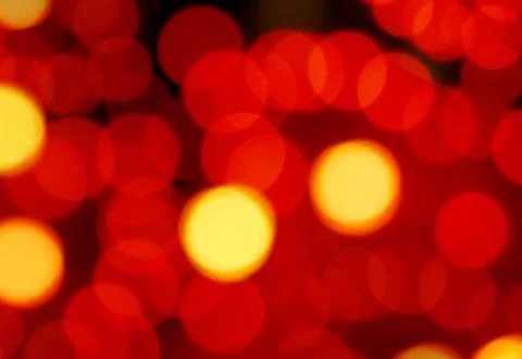 Defocused abstract red bokeh Photos