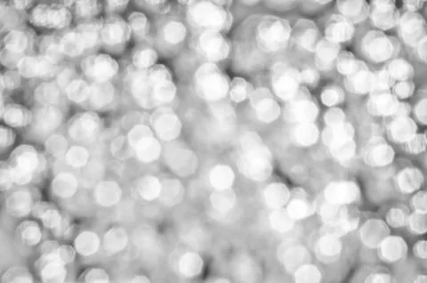 Defocused abstract silver bokeh Stock-Illustration