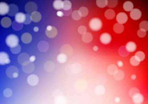 Defocused Abstract vector light bokeh background - illustration Stock Illustration