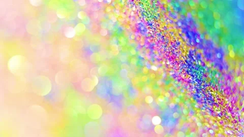 Defocused abstract vivid rotating changing colors bokeh. Stock Footage 182152767