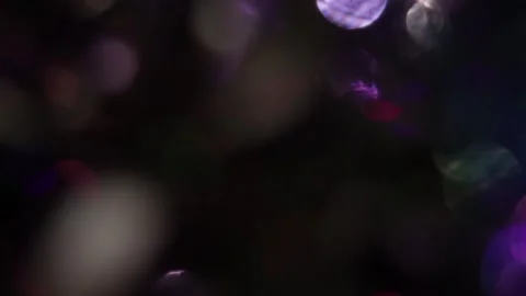 Defocused background with abstract motion, colorful bokeh video Видео 317457108