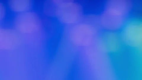 Defocused background of vibrant blue and purple stage lights at a music concert. Stock Footage 311729886