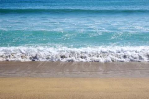 Defocused beach background Stock Photos