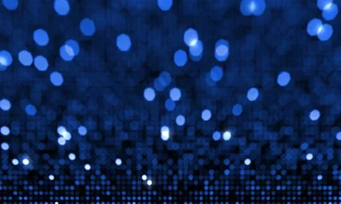 Defocused blue glittering background Stock Illustration