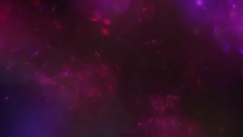 Defocused blur background. Blue purple neon lights. 4k background in cyberpunk Stock Footage 222393662