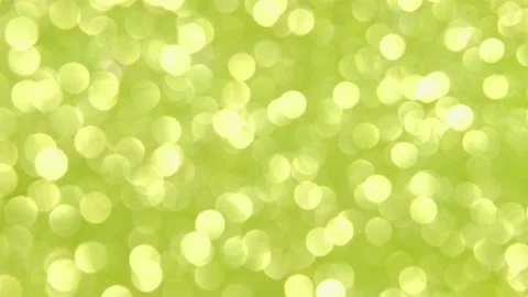 Defocused blurred background. Bokeh lights green gold color. Stock Footage 170613127