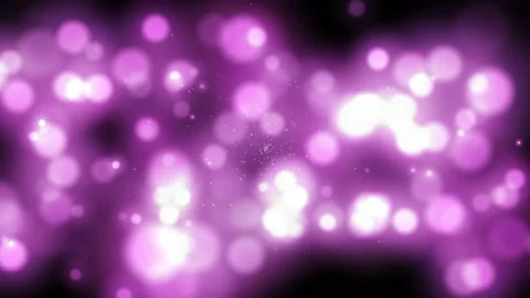 Defocused, blurred bokeh and abstract blurred pink light elements Stock Footage 157654095