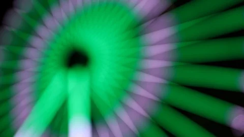 Defocused blurred lights on ferris wheel at carnival Stock Footage 119766969