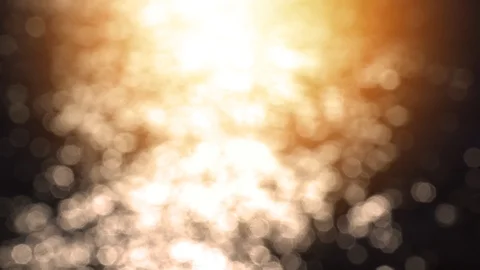 Defocused blurred water surface in sunset Видео 102307084