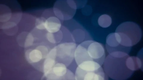 Defocused bokeh blue circles moving Vidéo 80133139