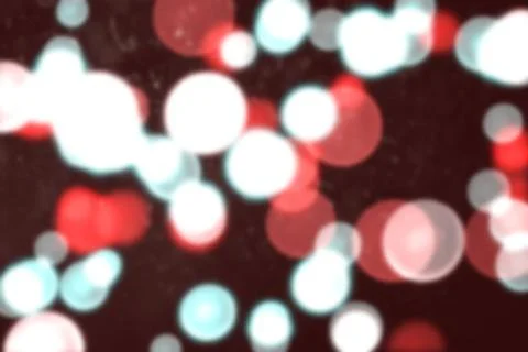 Defocused bokeh circles softly overlapping over dark maroon backdrop in red 스톡 일러스트